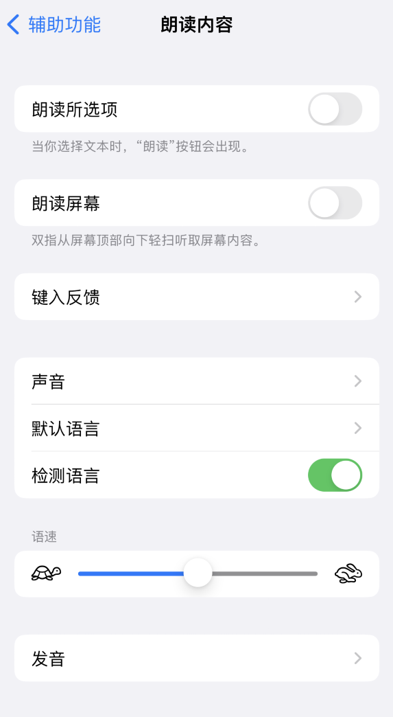 如皋苹果服务网点分享iOS 16 小技巧：让 iPhone 朗读屏幕上的内容或所选择的文本 