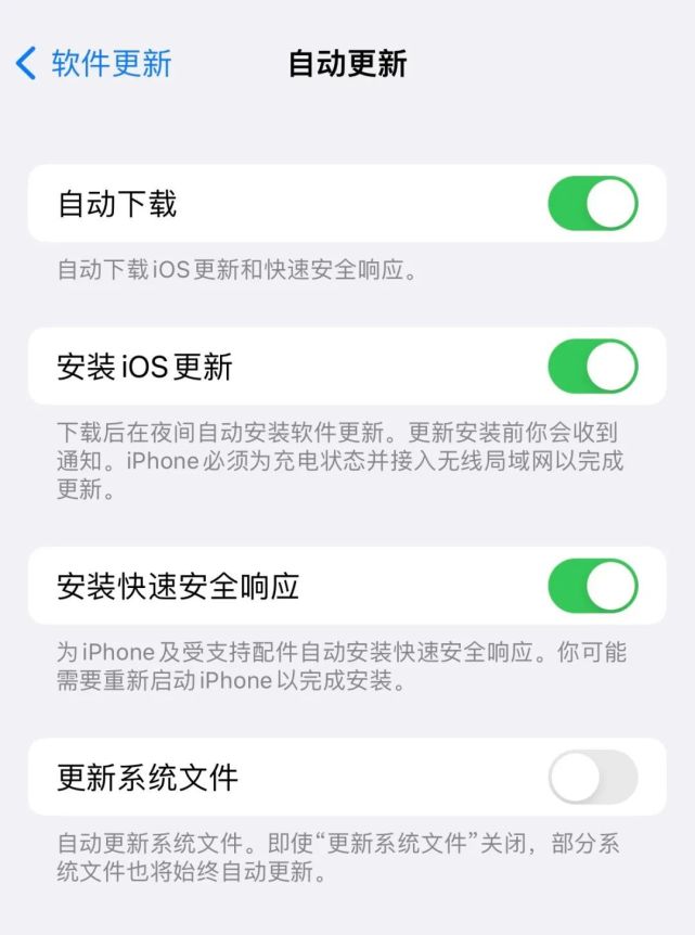 如皋苹果手机维修分享苹果快速安全响应更新有必要安装吗 